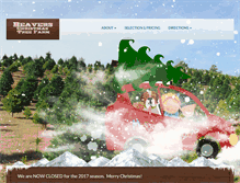Tablet Screenshot of beaverschristmastreefarm.com